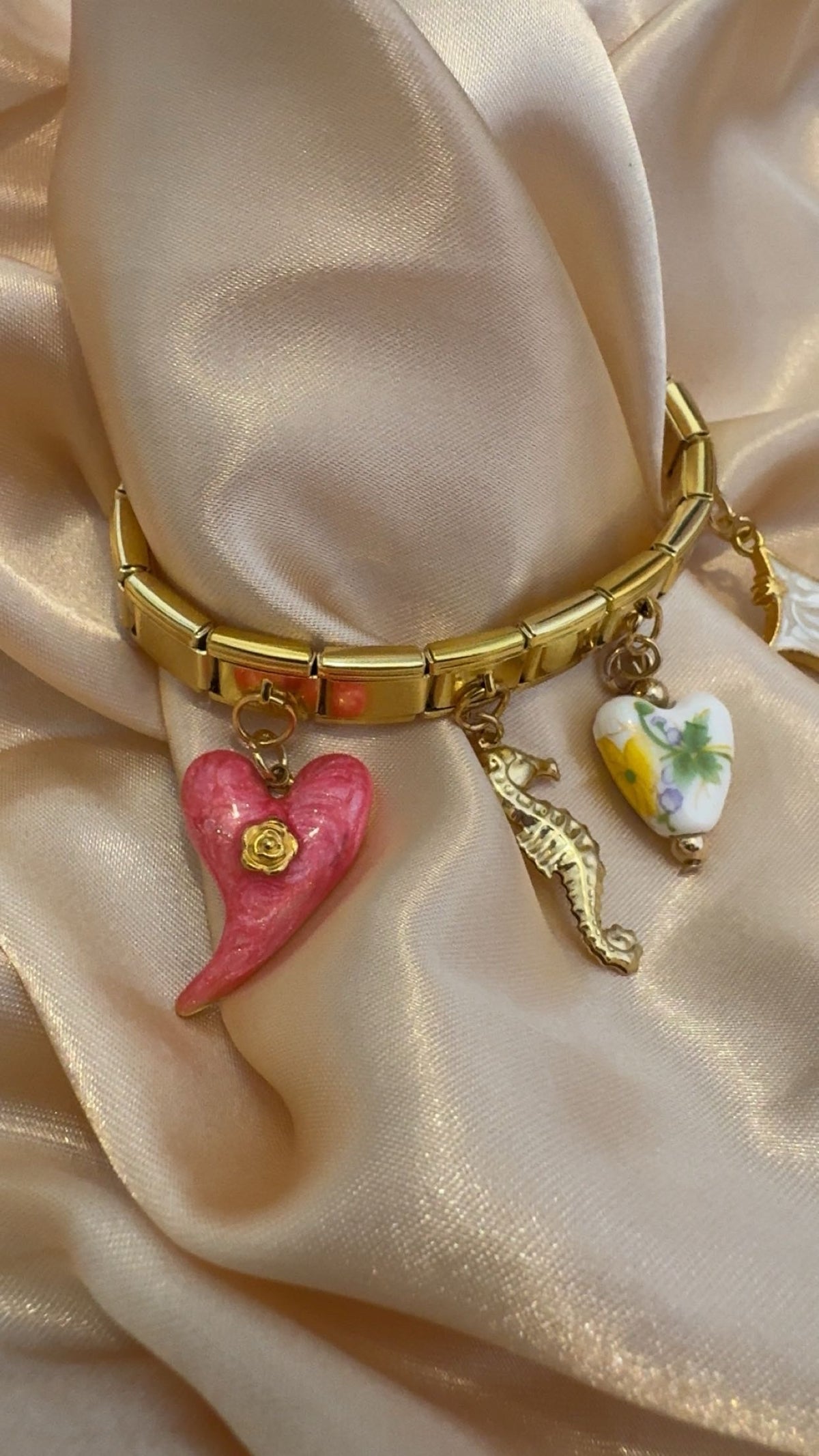 Bracelet Italien Jade | Or