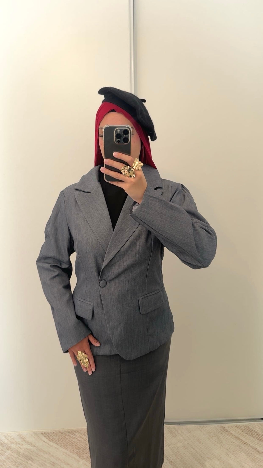 Blazer uniforme | Gris