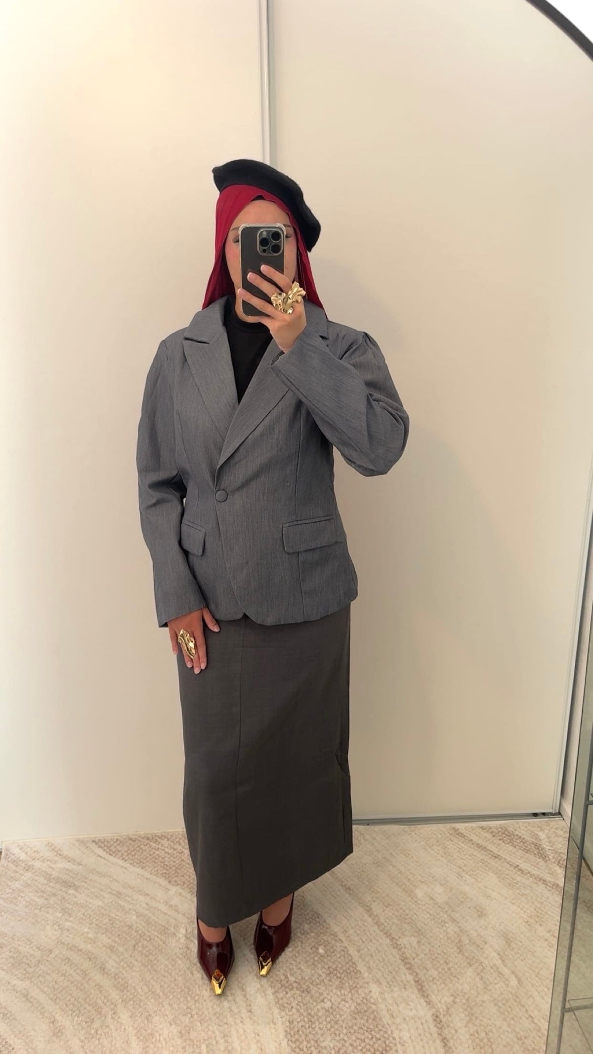 Blazer uniforme | Gris