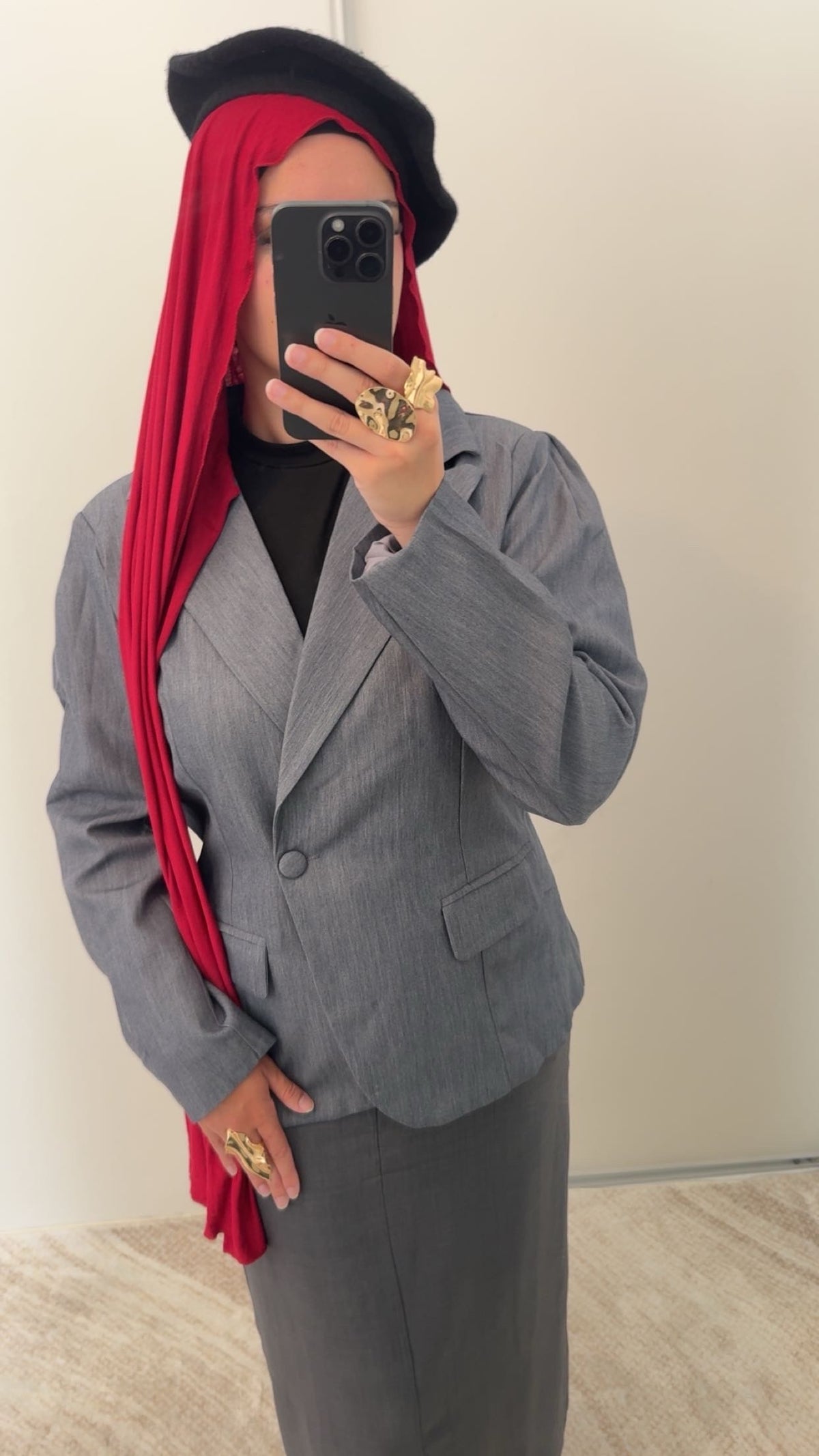 Blazer uniforme | Gris