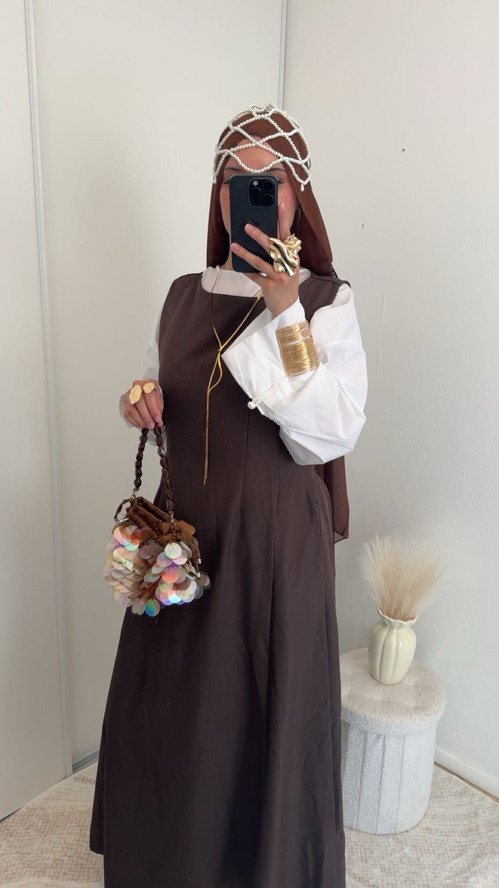 Robe prestige | Marron