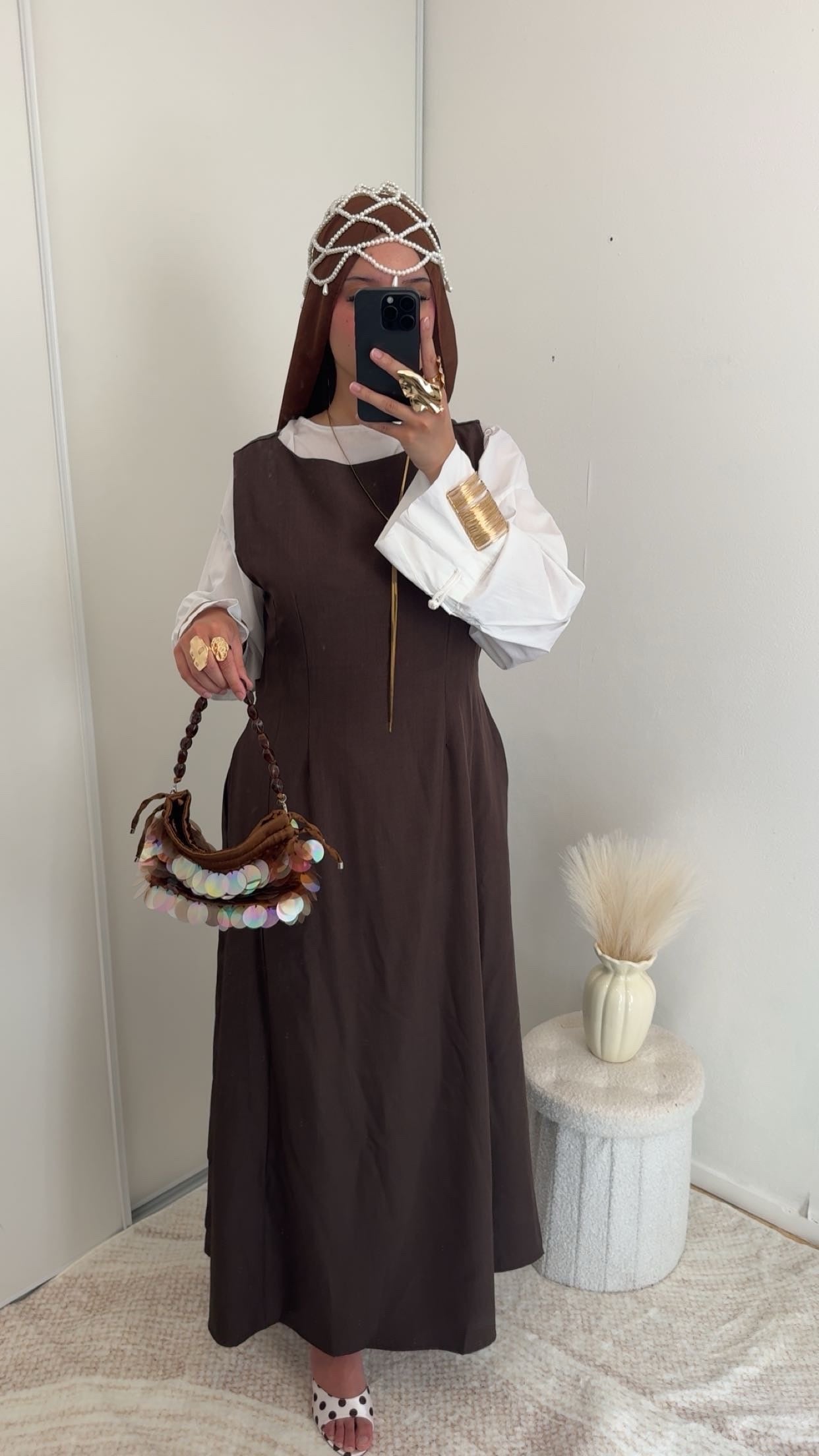 Robe prestige | Marron