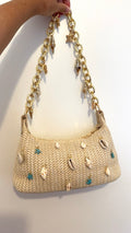 Sac Maldives – Sac crochet beige personnalisé
