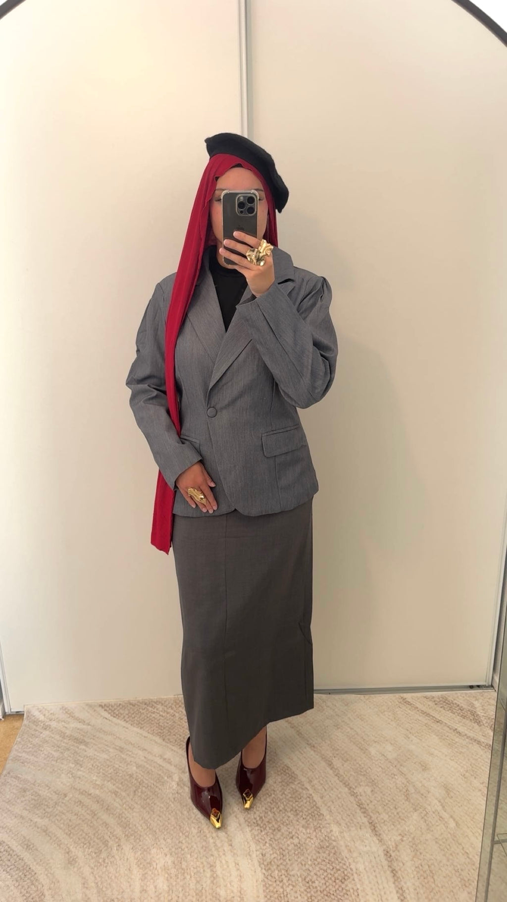 Blazer uniforme | Gris