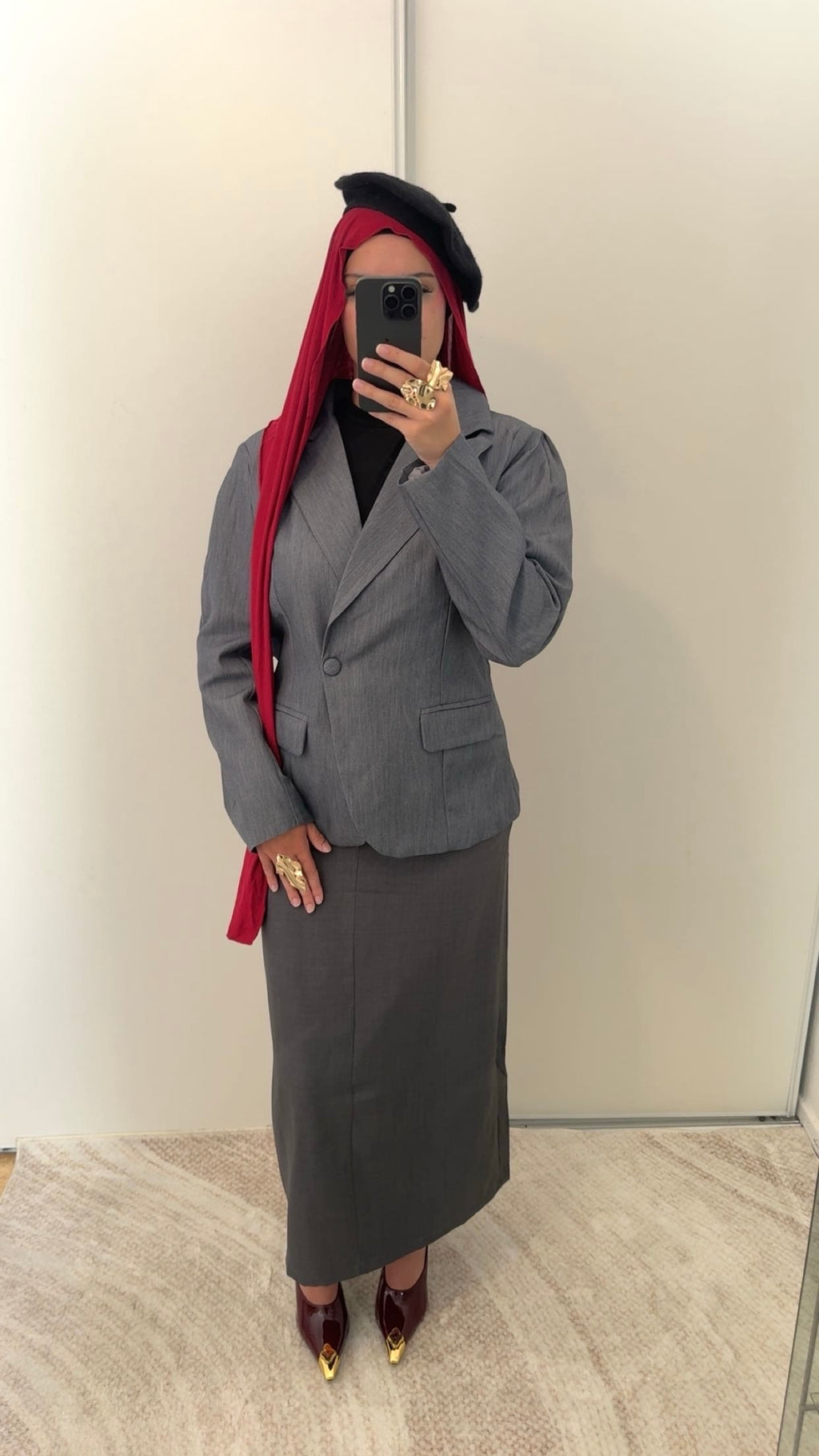 Blazer uniforme | Gris