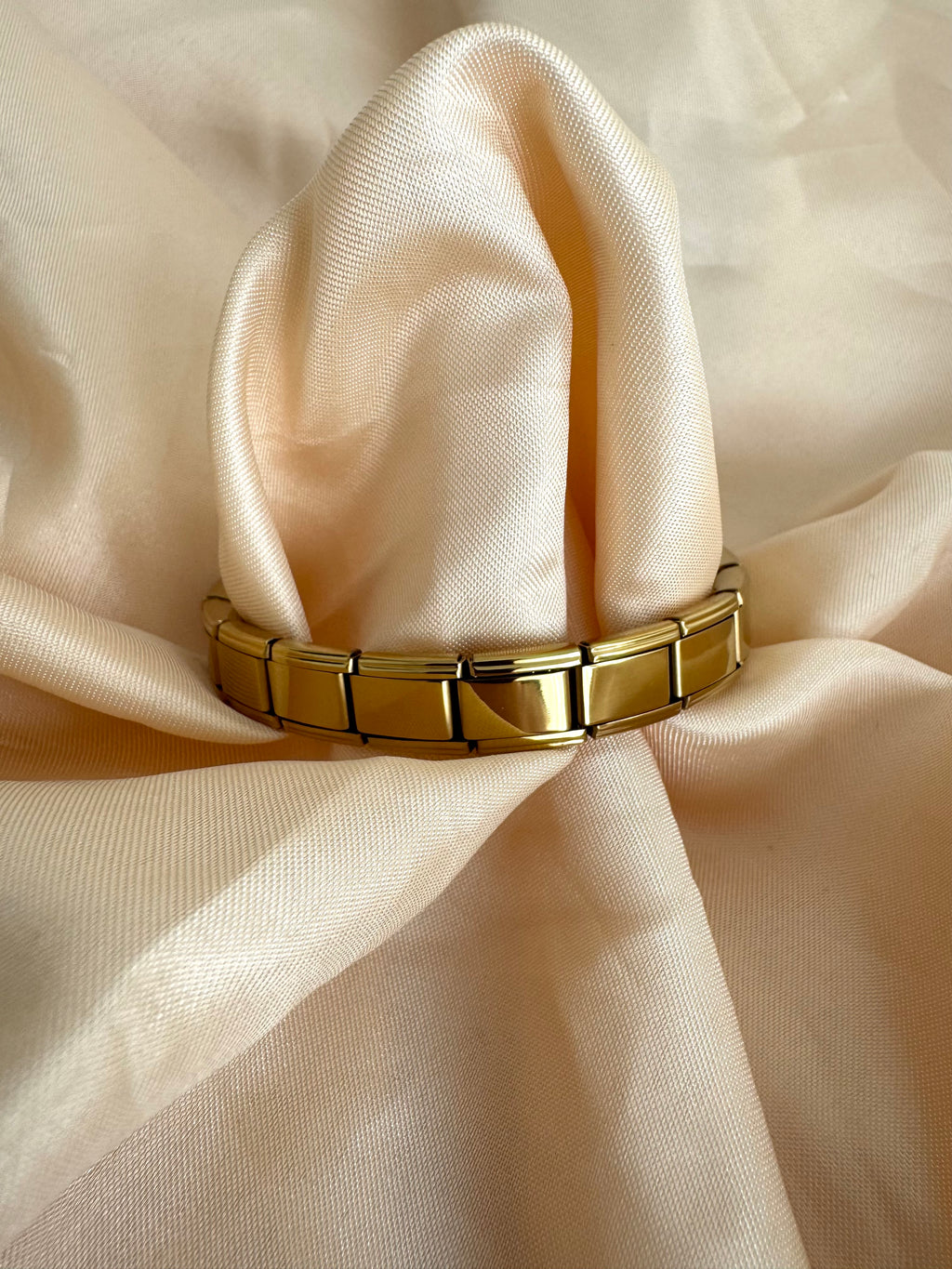 Bracelet italien Léane | Or sans motif
