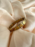 Bracelet italien Léane | Or sans motif