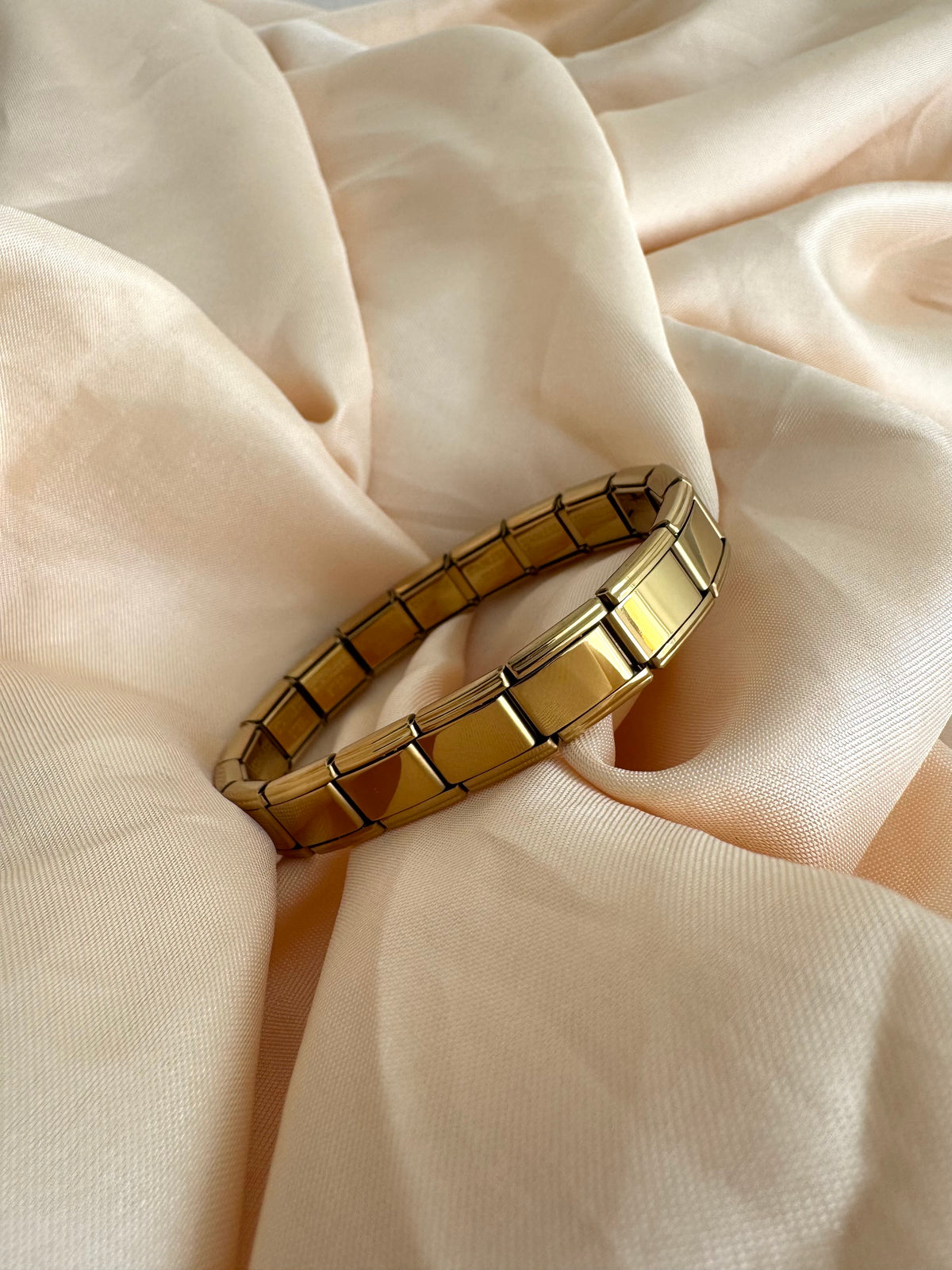 Bracelet italien Léane | Or sans motif