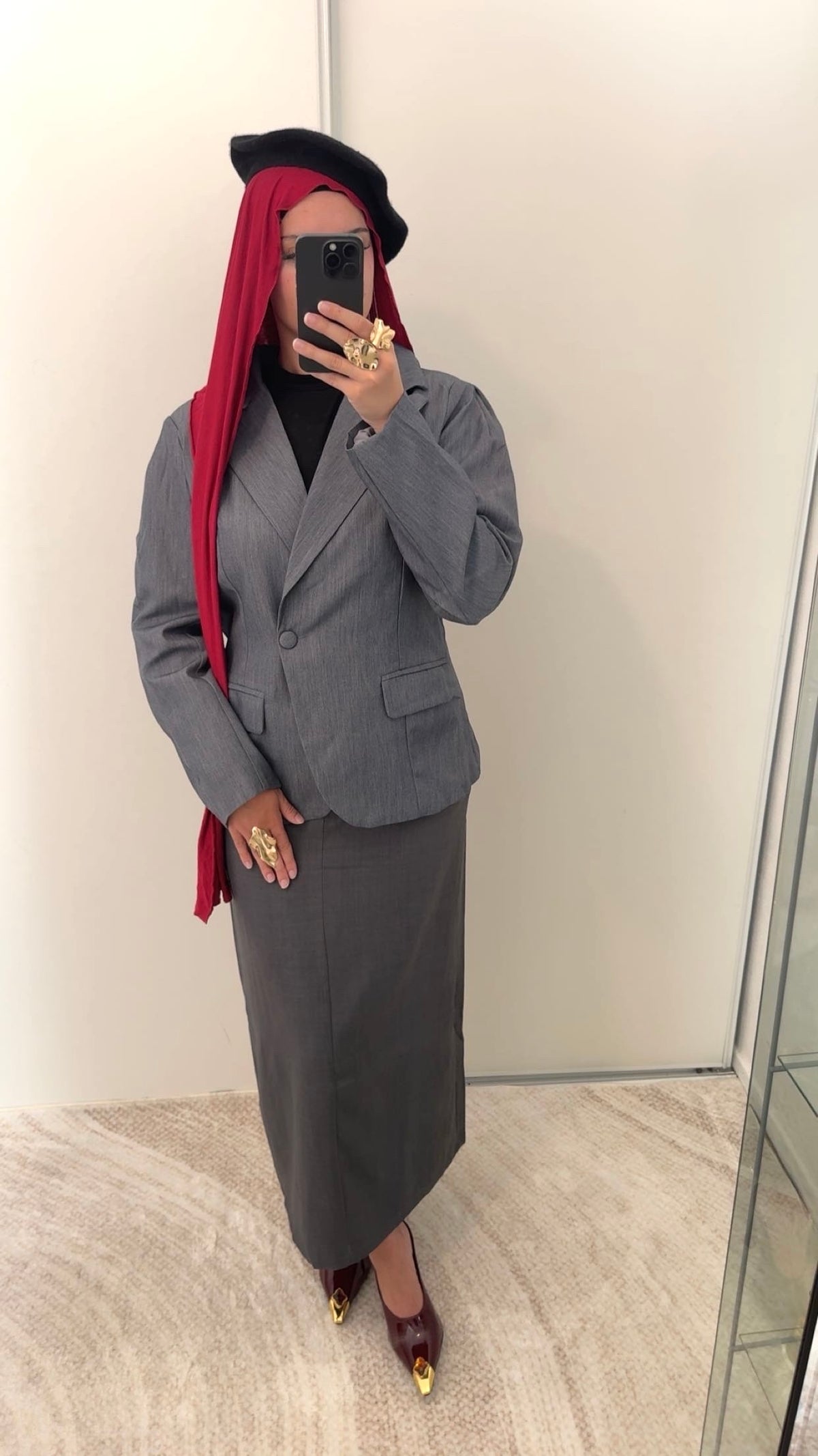 Blazer uniforme | Gris