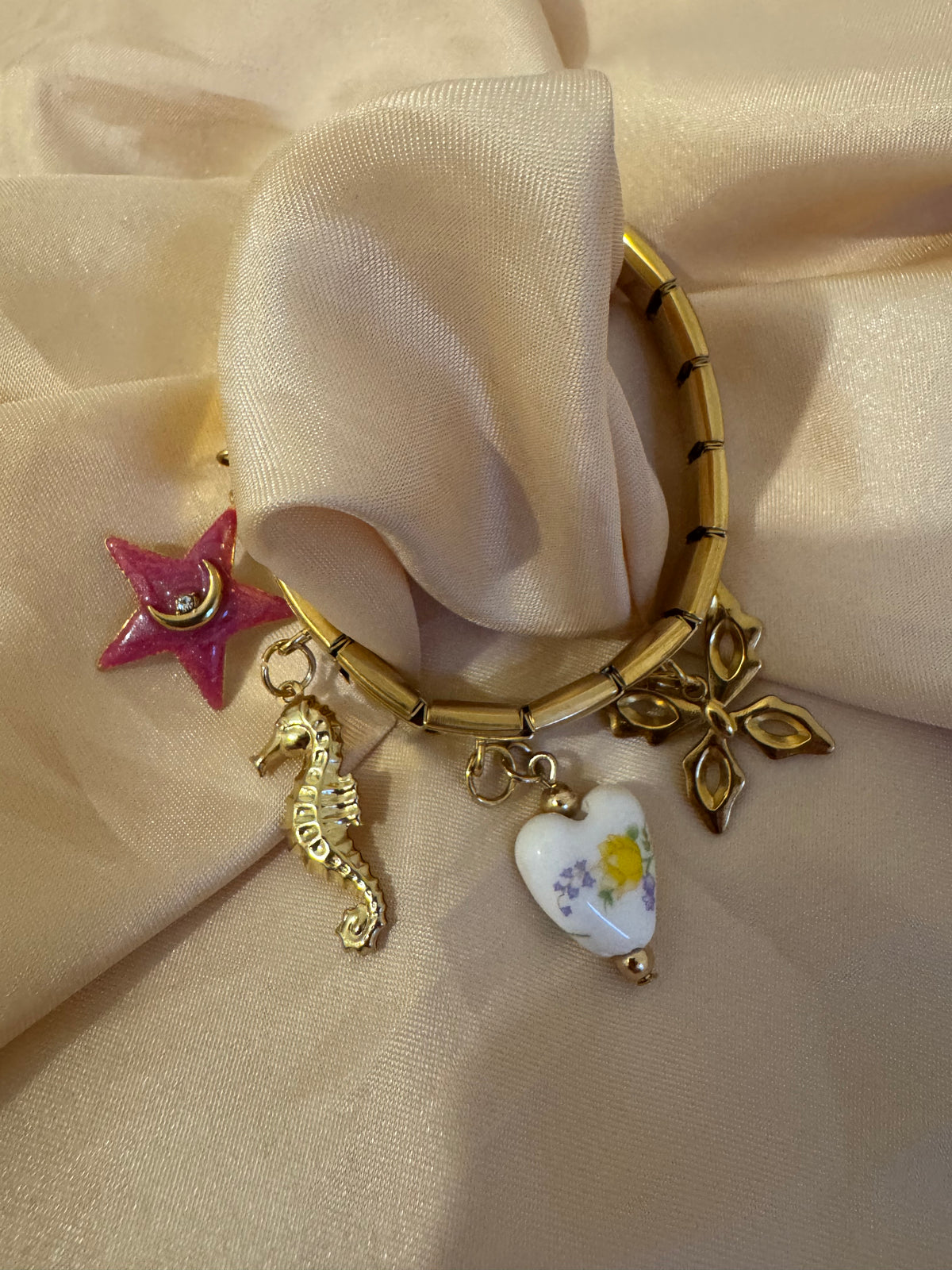 Bracelet Italien Marine | Or