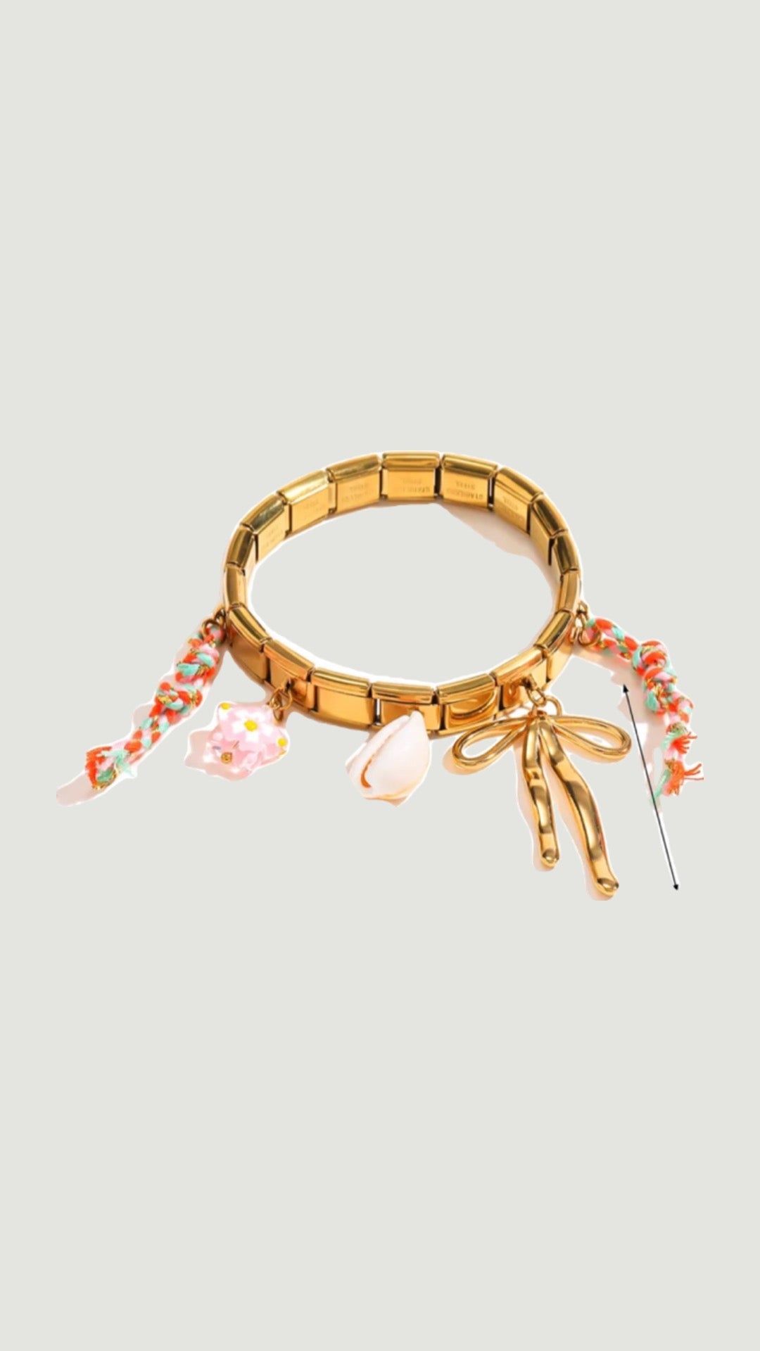 {Pré-Commande} Bracelet italien Lou | Doré