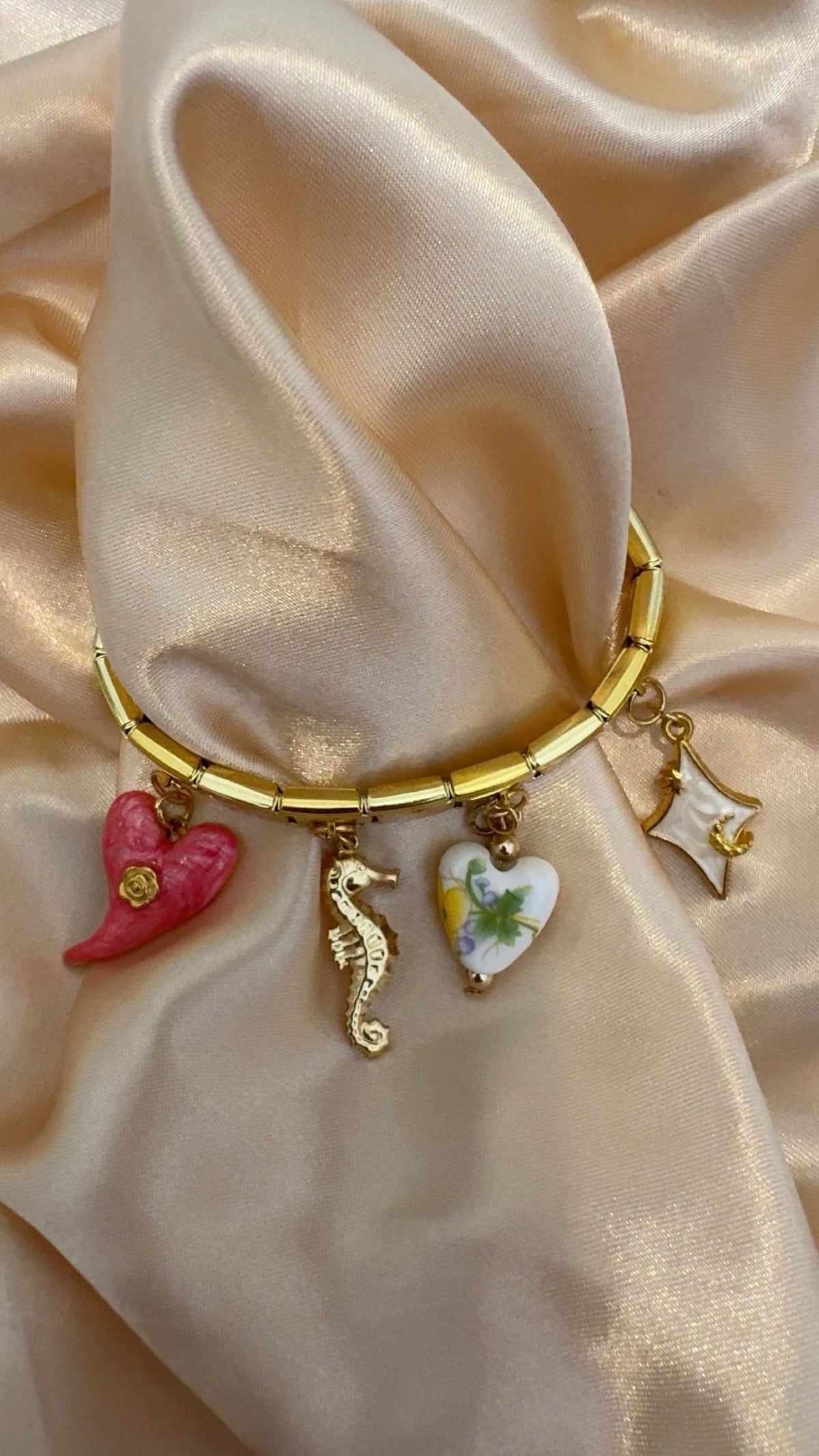 Bracelet Italien Jade | Or